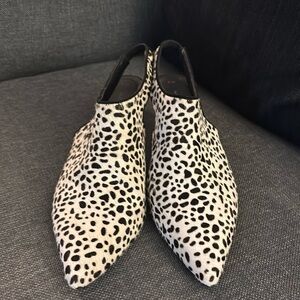 New Look sling backs with leather uppers. Size 40